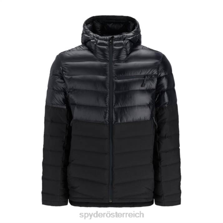 Spyder Männer Schwarz Bekleidung zeitlose Kapuze J8DR72