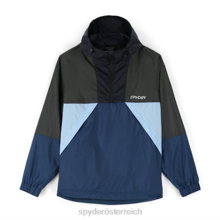 Spyder Männer Abzeichen blau Bekleidung Belford Windjacke J8DR6