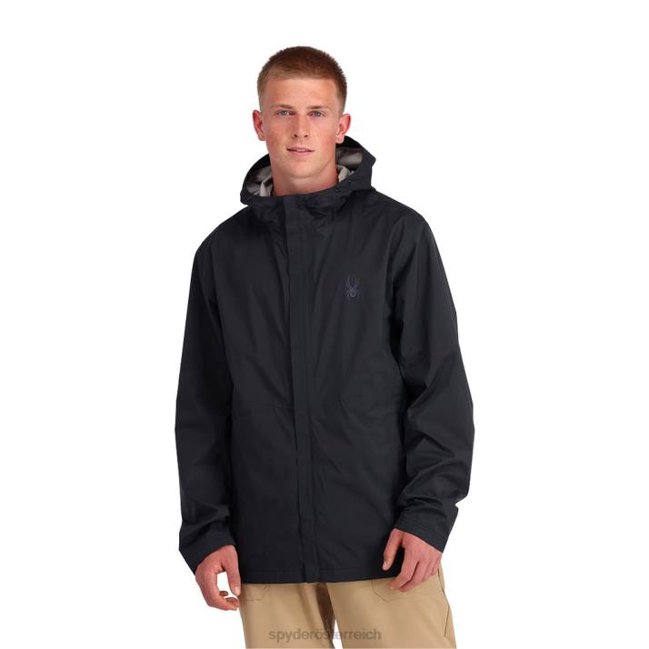 Spyder Männer Schwarz Bekleidung Nebel J8DR2