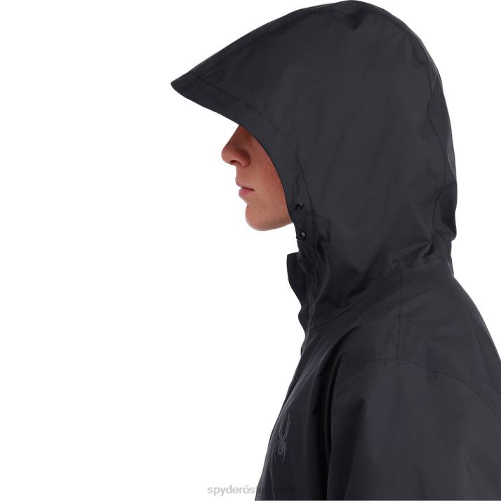 Spyder Männer Schwarz Bekleidung Nebel J8DR2