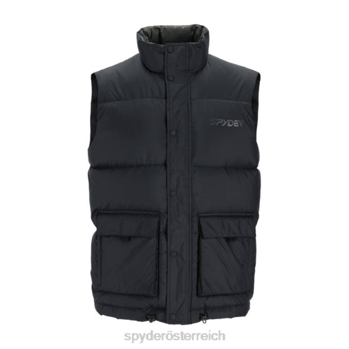 Spyder Männer Schwarz Bekleidung Windom-Weste J8DR222