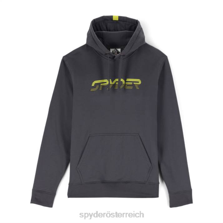 Spyder Männer Ebenholz Bekleidung Pullover mit Retro-Logo J8DR208