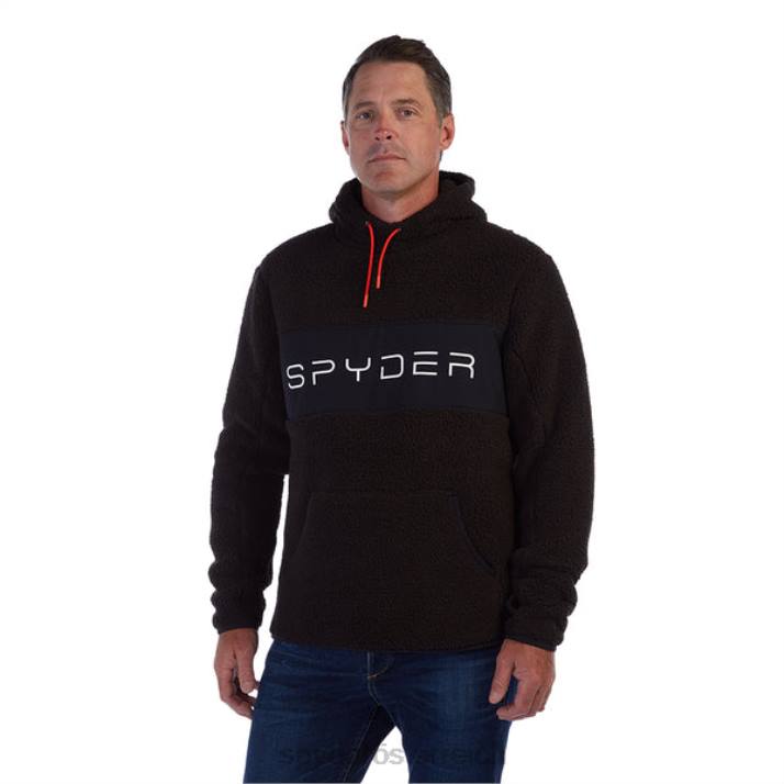 Spyder Männer Schwarz Bekleidung Aussicht J8DR219