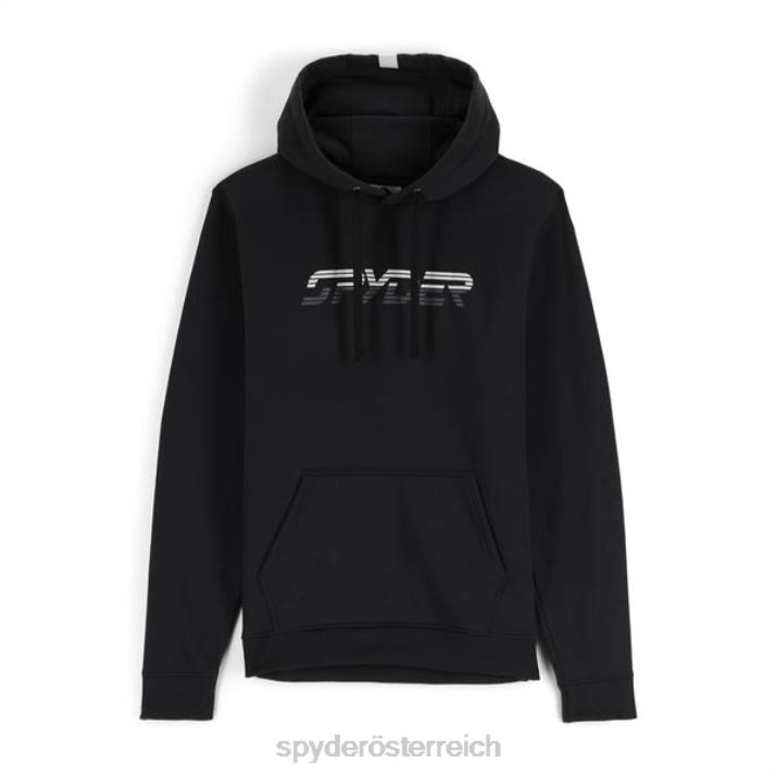 Spyder Männer Schwarz Bekleidung Pullover mit Retro-Logo J8DR217