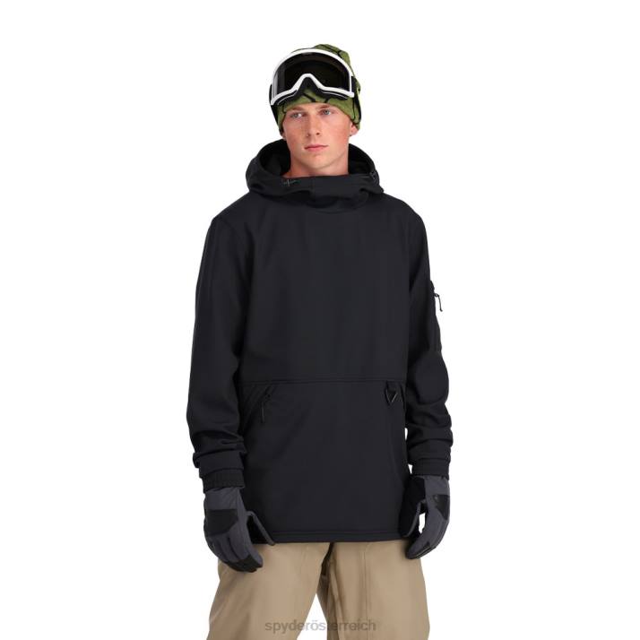 Spyder Männer Schwarz Bekleidung Tech-Pullover J8DR216