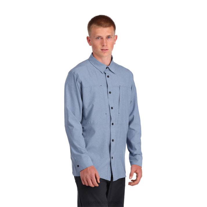 Spyder Männer Horizont Bekleidung Canyon-Langarmshirt J8DR137