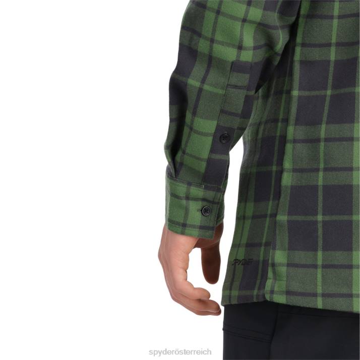 Spyder Männer Kiefernplaid Bekleidung Elevation-Tech-Flanell J8DR139