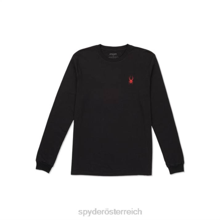 Spyder Männer Schwarz Bekleidung Radius Langarm J8DR135
