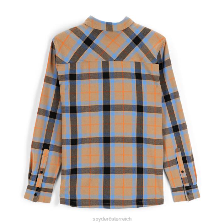 Spyder Männer Tannin-Plaid Bekleidung Elevation-Tech-Flanell J8DR138