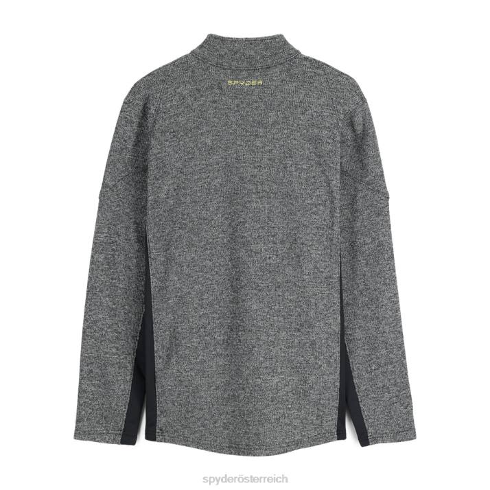 Spyder Männer schwarze Zitrone Bekleidung Bandit mit halbem Reißverschluss J8DR172