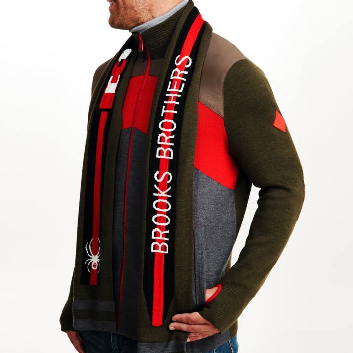 Spyder X Männer olivgrün Bekleidung Brooks Brothers Farbblock J8DR184