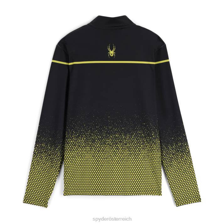 Spyder Männer verblasste Geo-Zitrone Bekleidung Geist des 78er-Halbreißverschlusses J8DR157