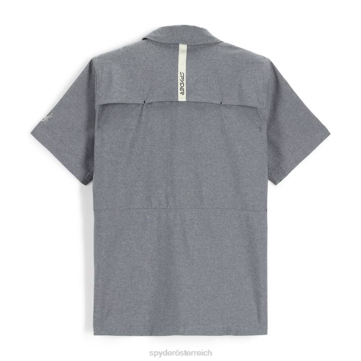Spyder Männer Schwarz Bekleidung Canyon-Kurzarmshirt J8DR141